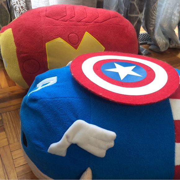 Marvel plush toys Iron Man and Captin America TSUM TSUM MARVEL DISNEY - Picture 5 of 6